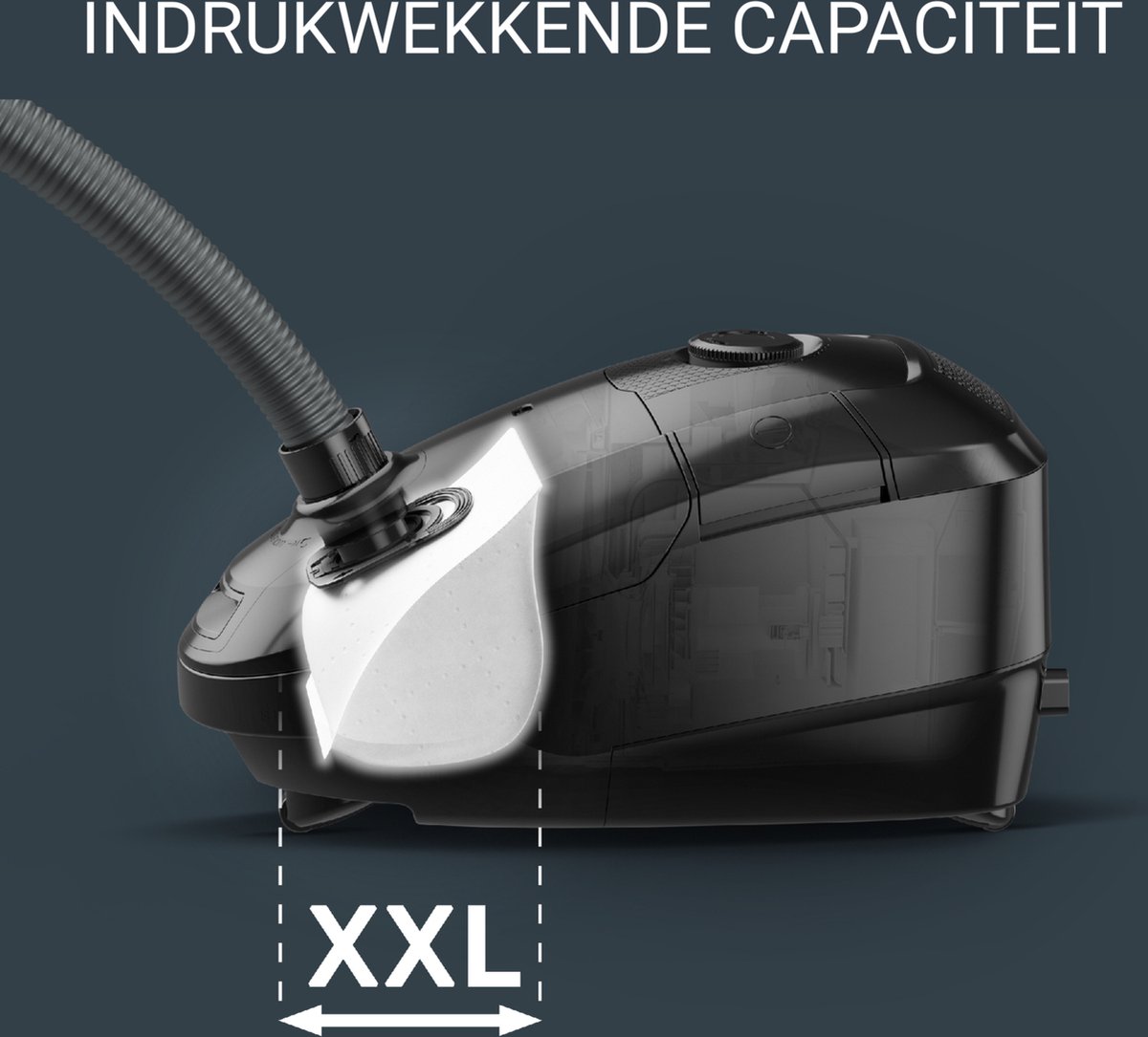 Rowenta Power XXL RO3126 - Stofzuiger met Zak - Grote Capaciteit - Geschikt voor Grote Huizen - Inclusief Accessoires — afbeelding 6