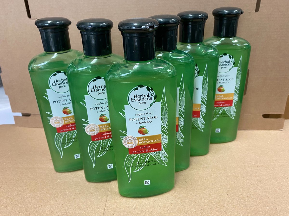 Herbal Essences Shampoo Botanicals Aloe & Mango Voordeel Verpakking 6x225ml