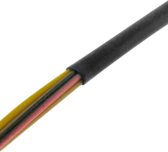 Krimpkous - 2:1 - 3,2 naar 1,6mm - 1 meter - Bruin