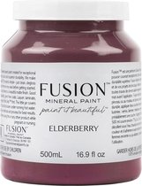 Fusion mineral paint - meubelverf - acryl - aubergine - elderberry - 500 ml
