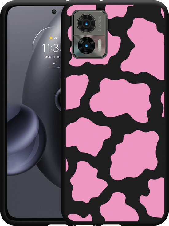 Custodia JIAFEI Per Motorola Edge 30 Neo/Lite | Cover Traslucida Con Anello Magnetico Girevole 360° - 4
