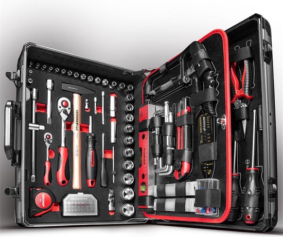 Gedore RED Gereedschapsset - Aluminium koffer - R46007138 | bol
