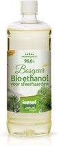 KieselGreen 1 Liter Bio-Ethanol met Bos Aroma - Bioethanol 96.6%, Veilig voor Sfeerhaarden en Tafelhaarden, Milieuvriendelijk - Premium Kwaliteit Ethanol voor Binnen en Buiten
