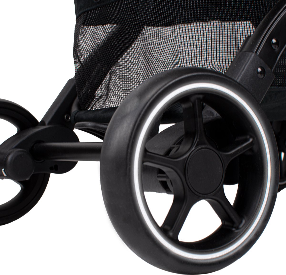 Novi Baby Sky Buggy - Groen Melange - inklapbaar - inclusief regenhoes — cadeau in Cadeau-ideeën - foto 2