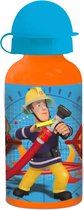 Brandweerman Sam Aluminium drinkfles / drinkbeker - 400 ml