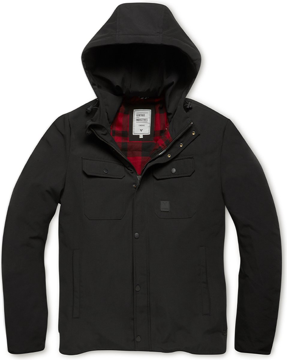 Vintage Industries Gareth Jacket Zwart