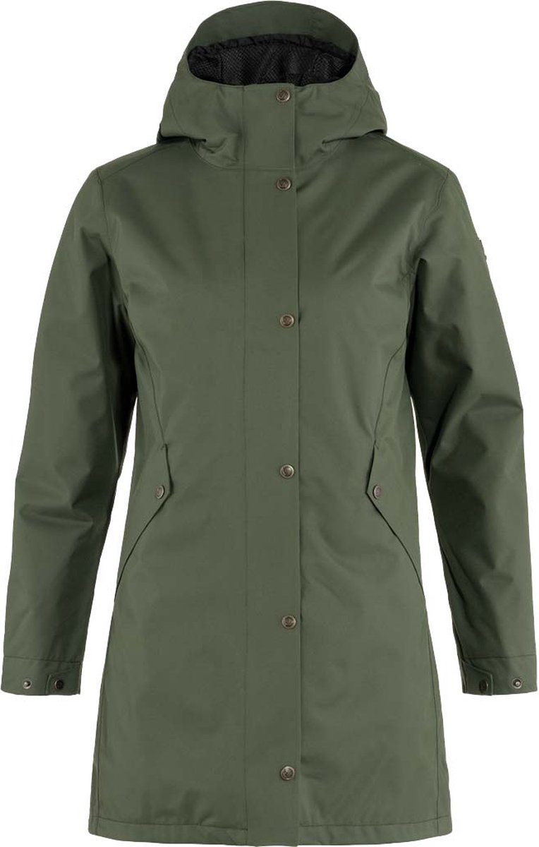 Jas Fjallraven Women Visby 3 in 1 Jacket Deep Forest-XS Donkergroen