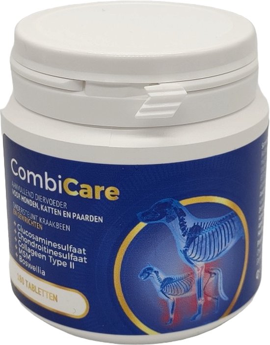 Combicare Combicare Gewrichtsproblemen - Voor hond, kat & paard - 180 tabletten | bol
