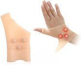 WiseGoods Luxe Magnetische Handschoen - Polsbrace - Duimbrace - Brace - Polsbandage - Siliconen & Magneten - Polssteun - Pijn