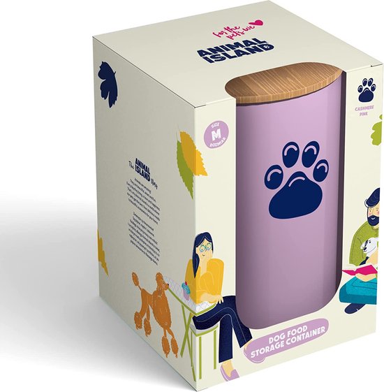 Curver Pets Collection - Voedselcontainer Kat - Wit - 10L - 4Kg - Patty