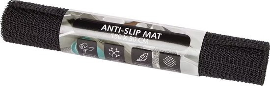 Antislipmat | Anti-slip mat | Slipmat | Ondertapijt anti slip | Onderkleed | Anti slip mat | Anti slip matten | 150 x 30 cm | Zwart