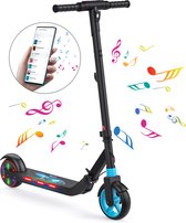 Bol.com Stay-on KES 1 Zwart | Elektrische Step Kinderen | 15km/h | Max. 15 km | Bluetooth Speaker | Led Color Lights | NL handle... aanbieding