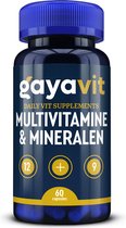 Multi - Vitaminen & Mineralen - 60 capsules - 12 vitaminen - 9 mineralen - 1 per dag - dagelijkse aanvulling - a tot z compleet