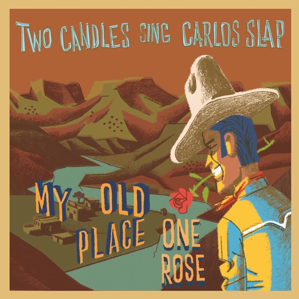 Two (Velvet) Candles & Carlos Slap - Two (Velvet) Candles & Carlos Slap (7" Single)
