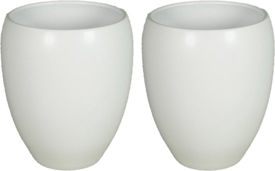 Light & Living Ronde Vaas Phylia - Mat Zwart