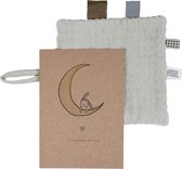 Snoozebaby Giftset Knuffeldoekje & Geboortekaartje - Mystic Mint