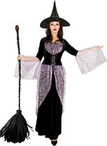Halloween Kostuum Dames - Heksenhoed - Carnavalskleding - Heksenjurk - Carnaval kostuum dames - Maat M