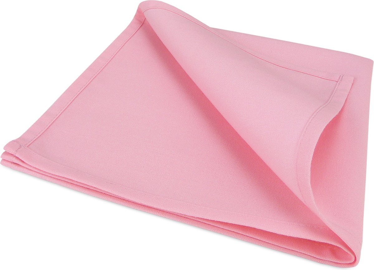 Treb Horecalinnen Servetten 4 Stuks Pink 51x51cm - Treb SP