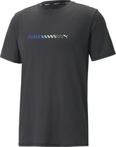 PUMA Run Favorite Logo Tee Heren Sportshirt - Maat S