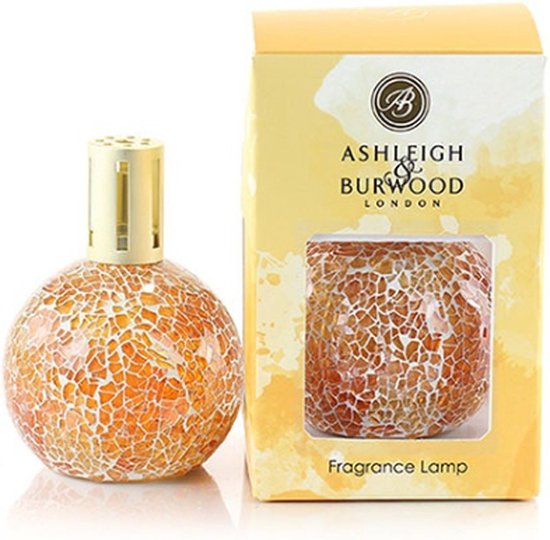 Ashleigh & Burwood Geurlamp Life In Bloom Orange -Geurlamp - Giftset - Huisparfum - Geschenktip