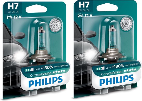 Philips X-tremeVision 12972XV + S2 lampe de voiture H7 55 W halogène |  bol.com