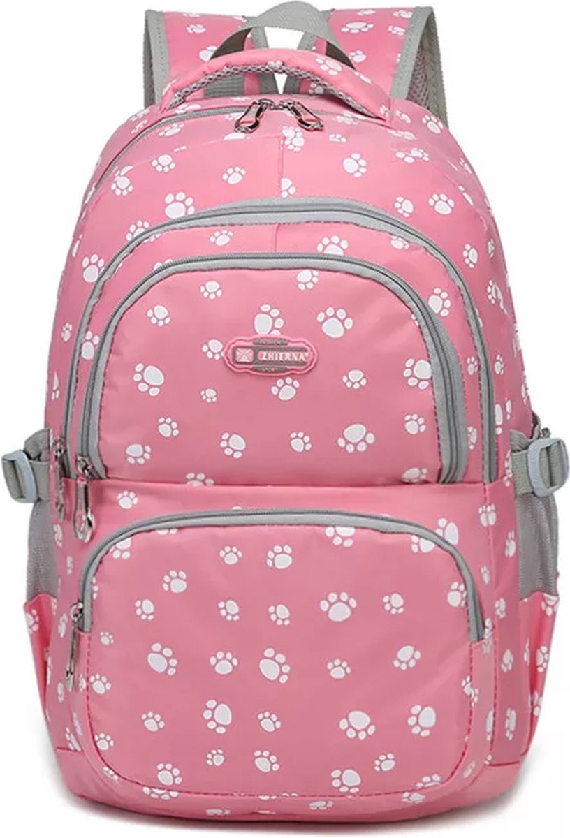 Paw print Backpack meisje 48cm