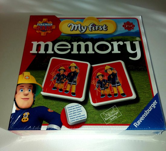 Thumbnail van een extra afbeelding van het spel Memory Brandweerman Sam, Gezelschapspel, Brandweerman Sam kaartje keer