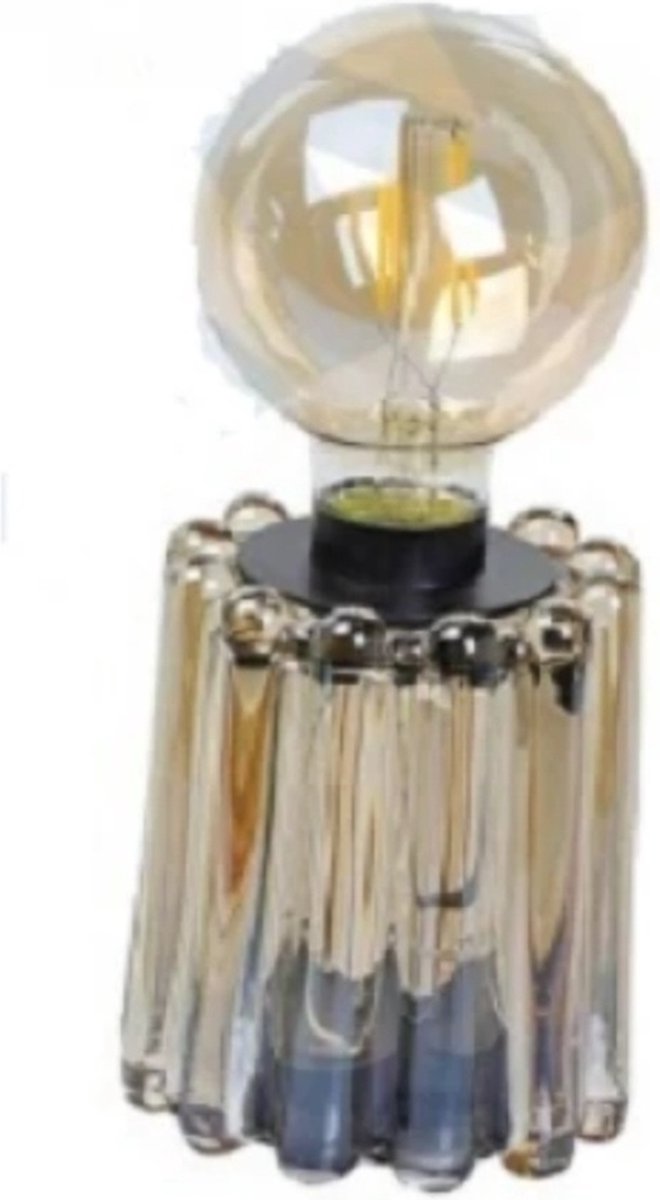 Calex Wave tafellamp op batterijen - Amber - Met timer - 2700K - Draadloos