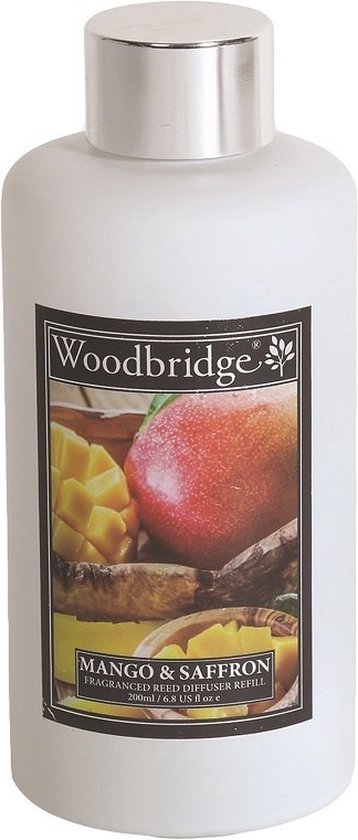 Woodbridge Diffuser Aroma Refill | Geur vloeistof | Mango/Safraan