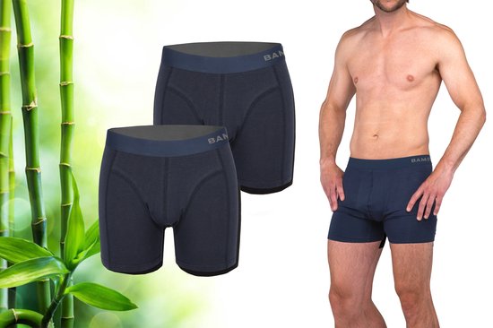 6-Pack Gionettic Modal Heren boxershorts Zwart - J & C Underwear