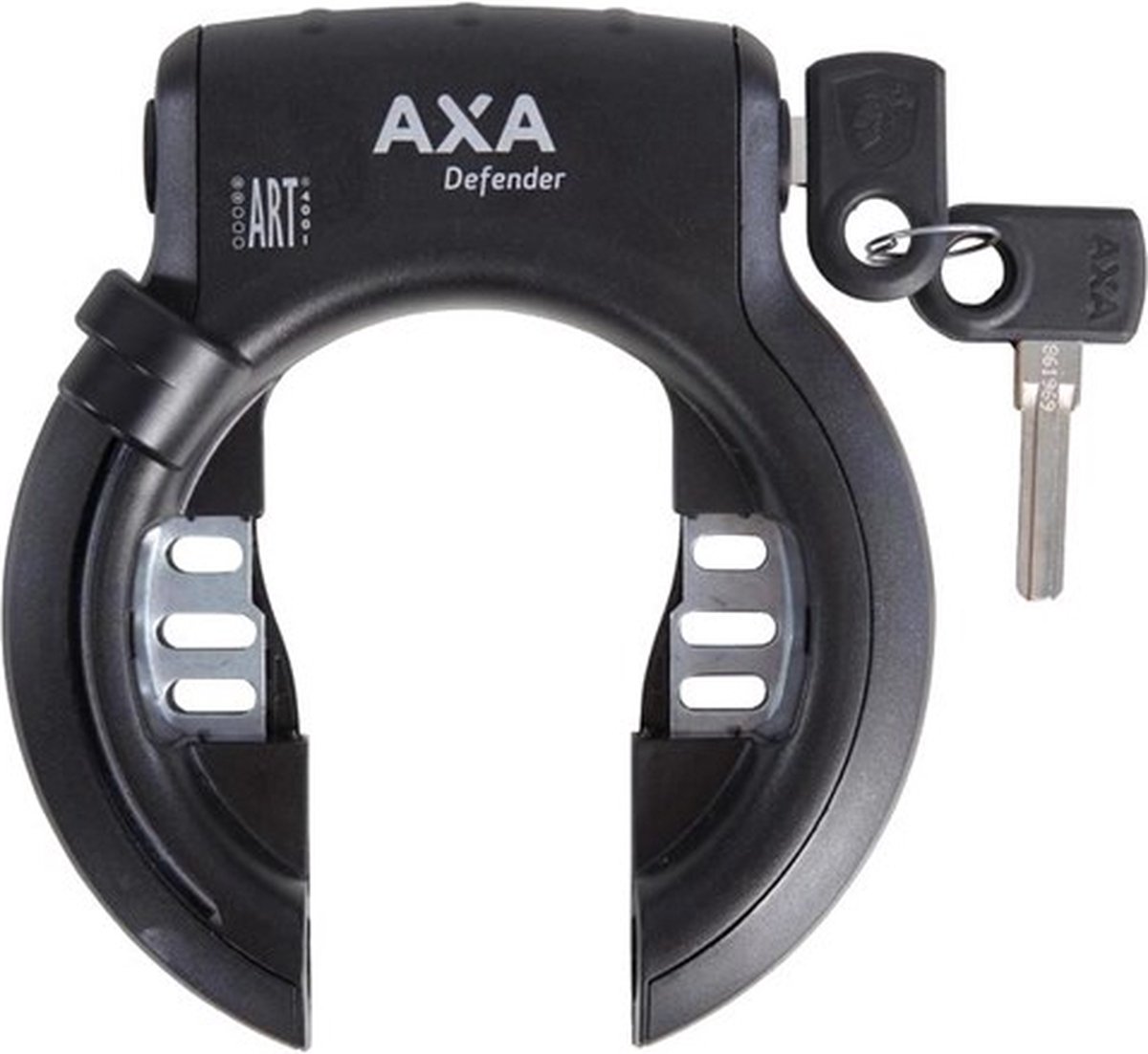 AXA Ringslot - Defender - Glanzend zwart - Werkplaatsverpakking
