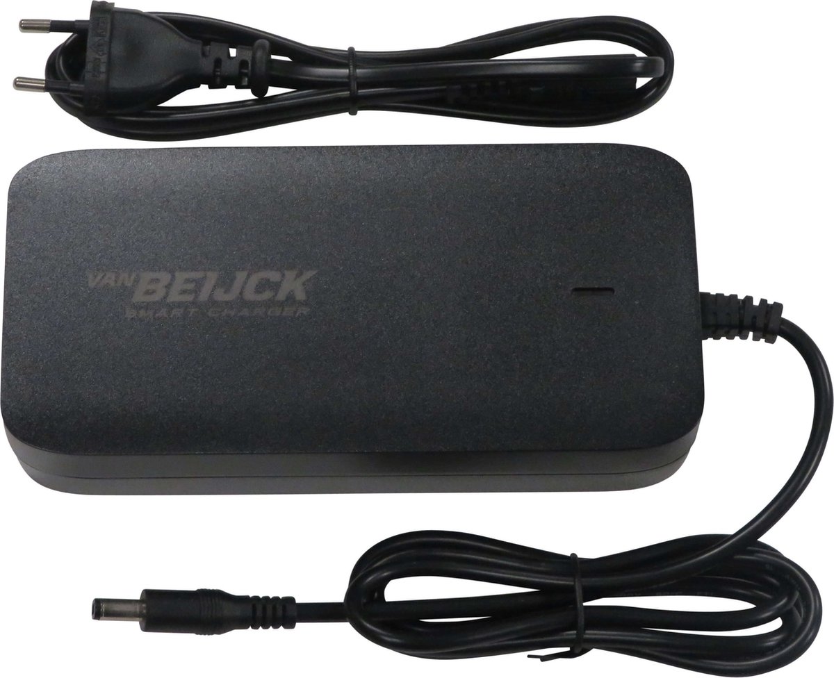 Acculader Li-ion Smartlader 5.5 x 2.1mm (Snellader 4A) 36 Volt / 4Ah
