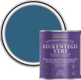 Rust-Oleum Blauw Keukentegelverf Zijdeglans - Kobalt 750ml