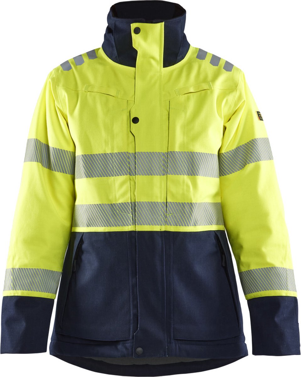 Blaklader 4917-1534 Multinorm Dames Winterjas High Vis Marineblauw
