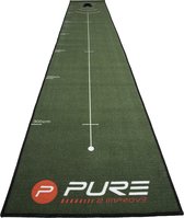 Golf Putting Mat Incl. Putting Cup - 66x400 cm - Indoor Golf