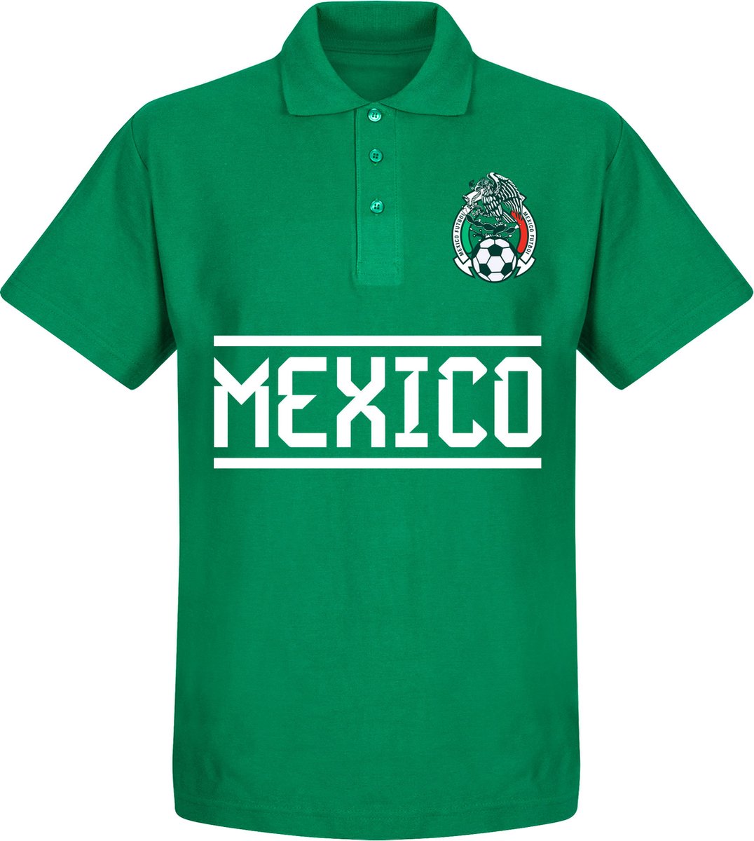 Mexico Team Polo - Groen - S