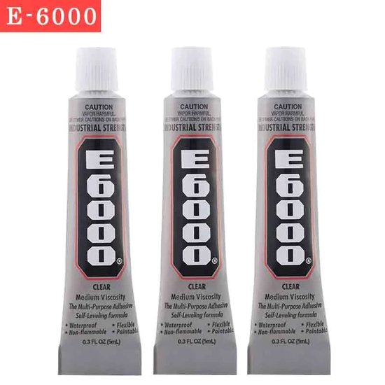 E6000 Plus - Alleslijm - Hobbylijm - Transparante Lijm tube 56ml