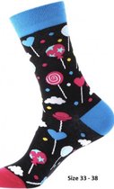 Sokken Unisex Lollie Maat 33-38 funny sokken