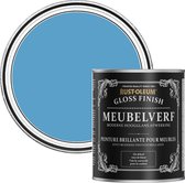Rust-Oleum Blauw Meubelverf Hoogglans - Ceruleumblauw 750ml