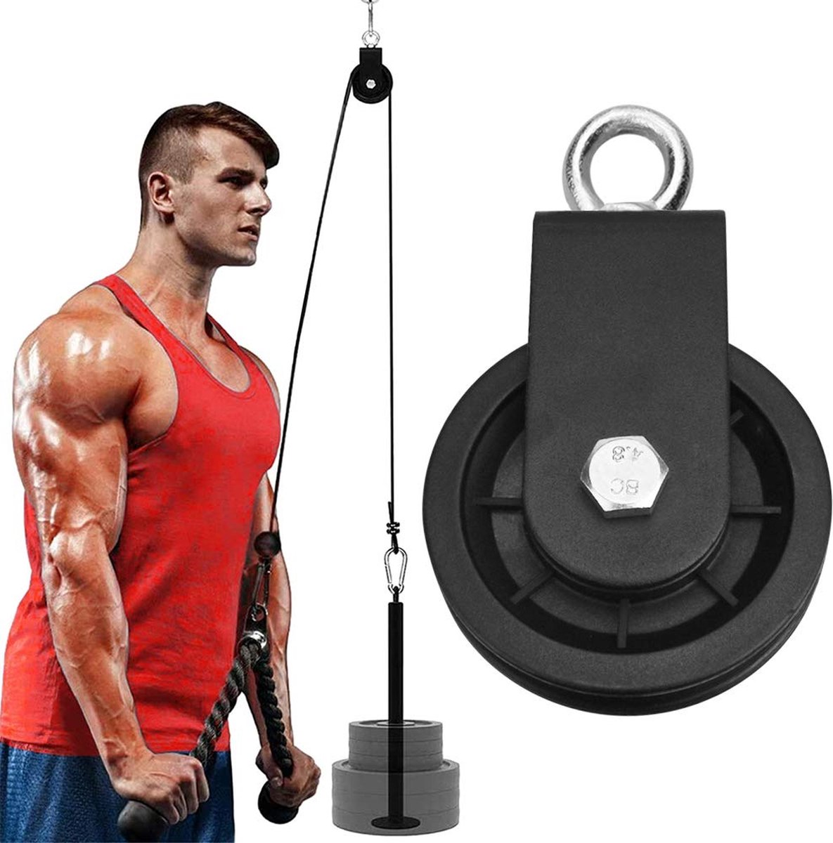 Mousqueton Musculation Fitness - Promos Soldes Hiver 2024