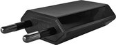 Gmedia 5W USB stekker - Universele USB Oplader - Adapter - Zwart