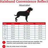Hunter Halsband Convenience Reflect Wit&Reflectie - Hondenhalsband - 50 cm