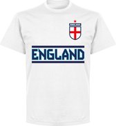 Engeland Team T-Shirt - Wit - Kinderen - 98