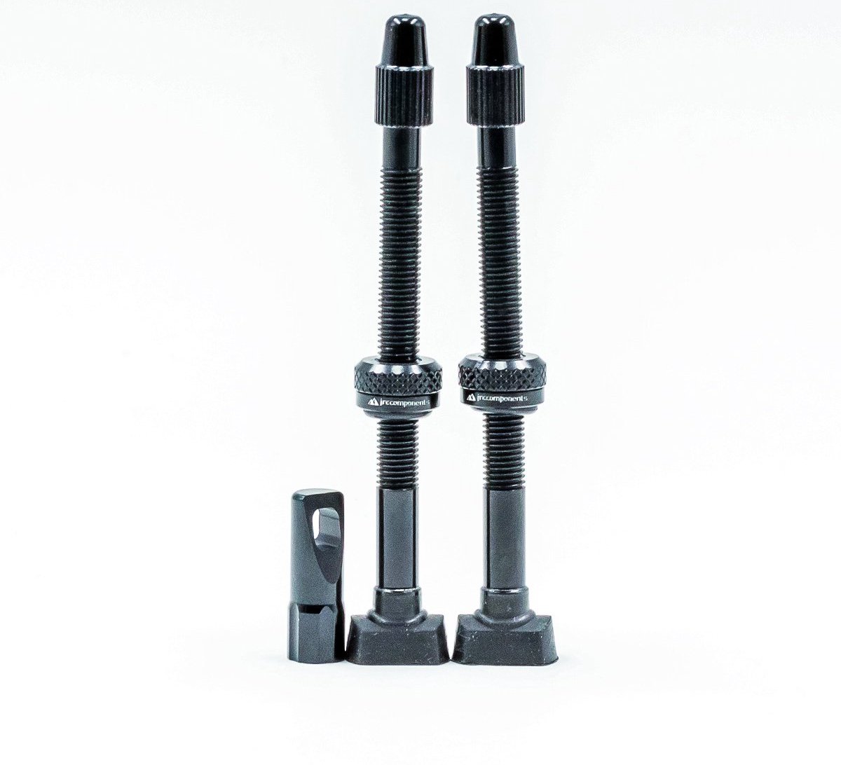 JRC-Components Aluminium Tubeless Valve Kit | 68mm Black