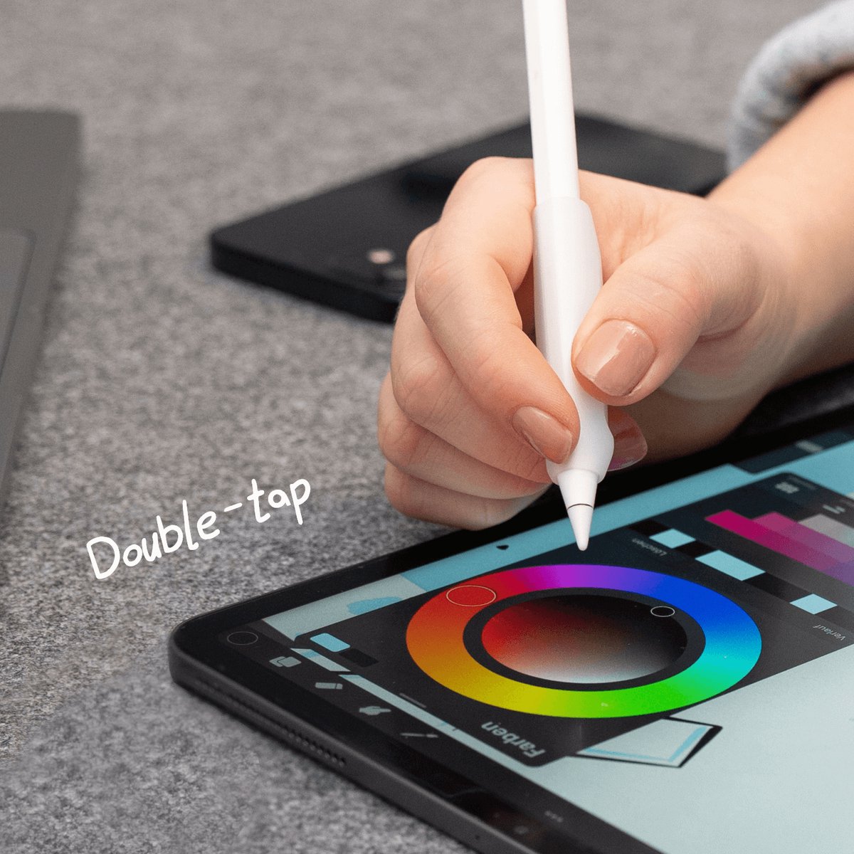 Paperlike Pencil Grips geschikt voor 1e en 2e generatie Apple Pencil