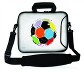 Sleevy 17,3 laptoptas voetbal