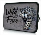 Laptophoes 13,3 inch wild and free - Sleevy - laptop sleeve - laptopcover - Sleevy Collectie 250+ designs