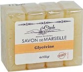 Savon de Marseille Glycèrine 4X100gr