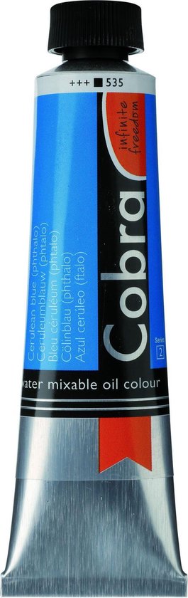 Cobra Artists Couleur à l'huile série 2 Bleu céruléen (phtalo) (535) 40 ml