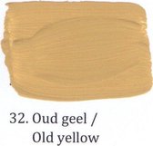 Kalkverf 1 ltr 32- Oud Geel